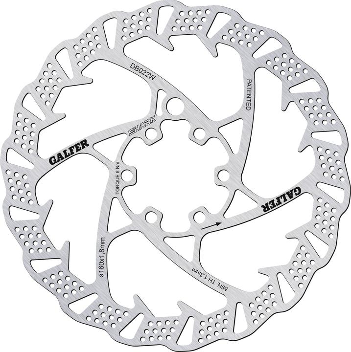 Actual product image Galfer Bike Shark (223 mm)