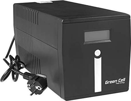 Actual product image GreenCell Cell UPS03 Uninterruptible Power Supply (UPS) Line-Interactive 1999 VA 4 AC Outputs (1999 VA, 600 W, Line-interactive UPS)