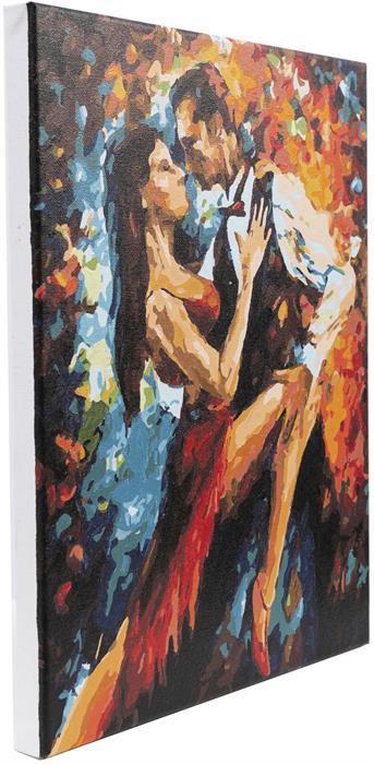 Actual product image Craft Buddy Paint by Numbers "Kiss in Melody" 30 x 40 cm