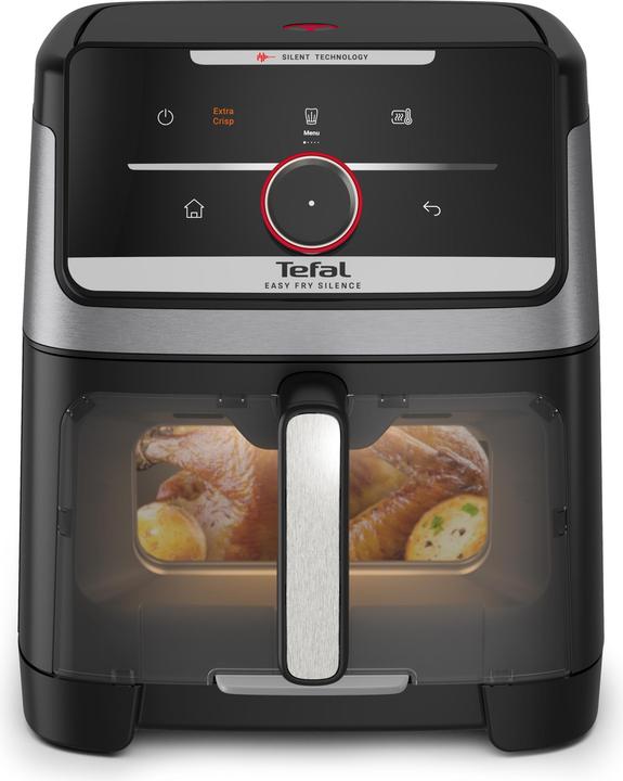 Tefal EY876D Easy Fry Smart & Silence Heissluft-Fritteuse 7L