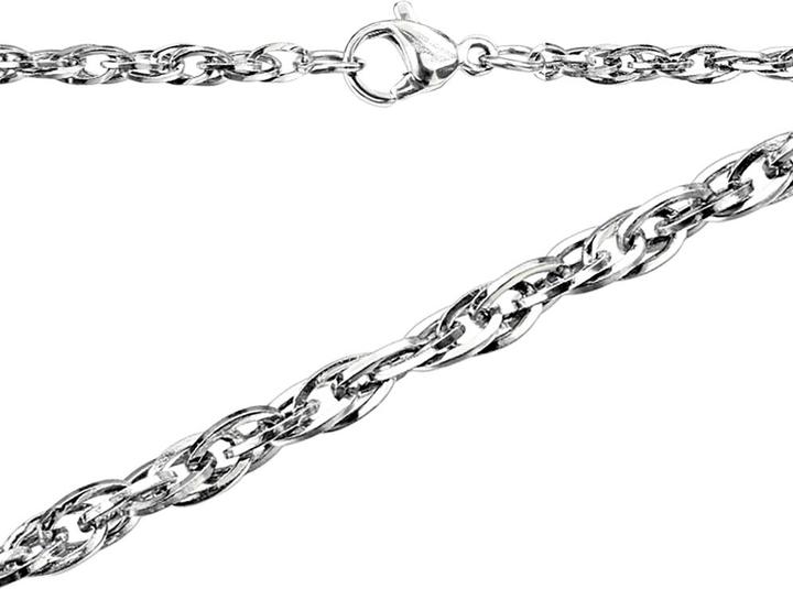 Star Piercing Kette doppel silber (Chirurgenstahl 316L, ohne Messing)