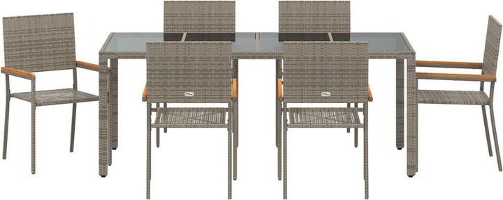Actual product image vidaXL Garden dining set (190 cm)