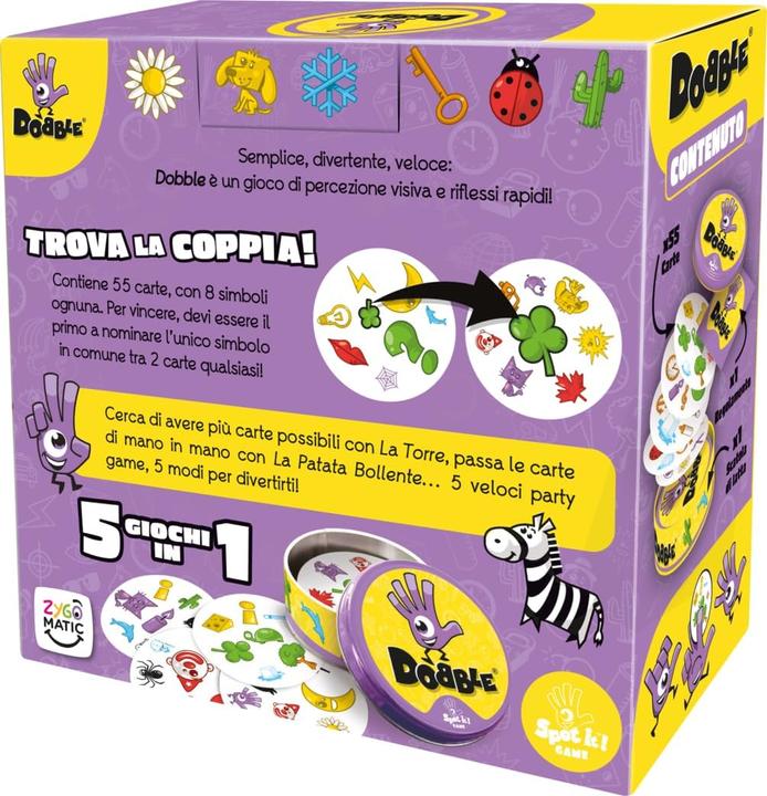 Productafbeelding Asmodée Dobble (Eco-mouw - Ed. Italiana) (Italiaans)