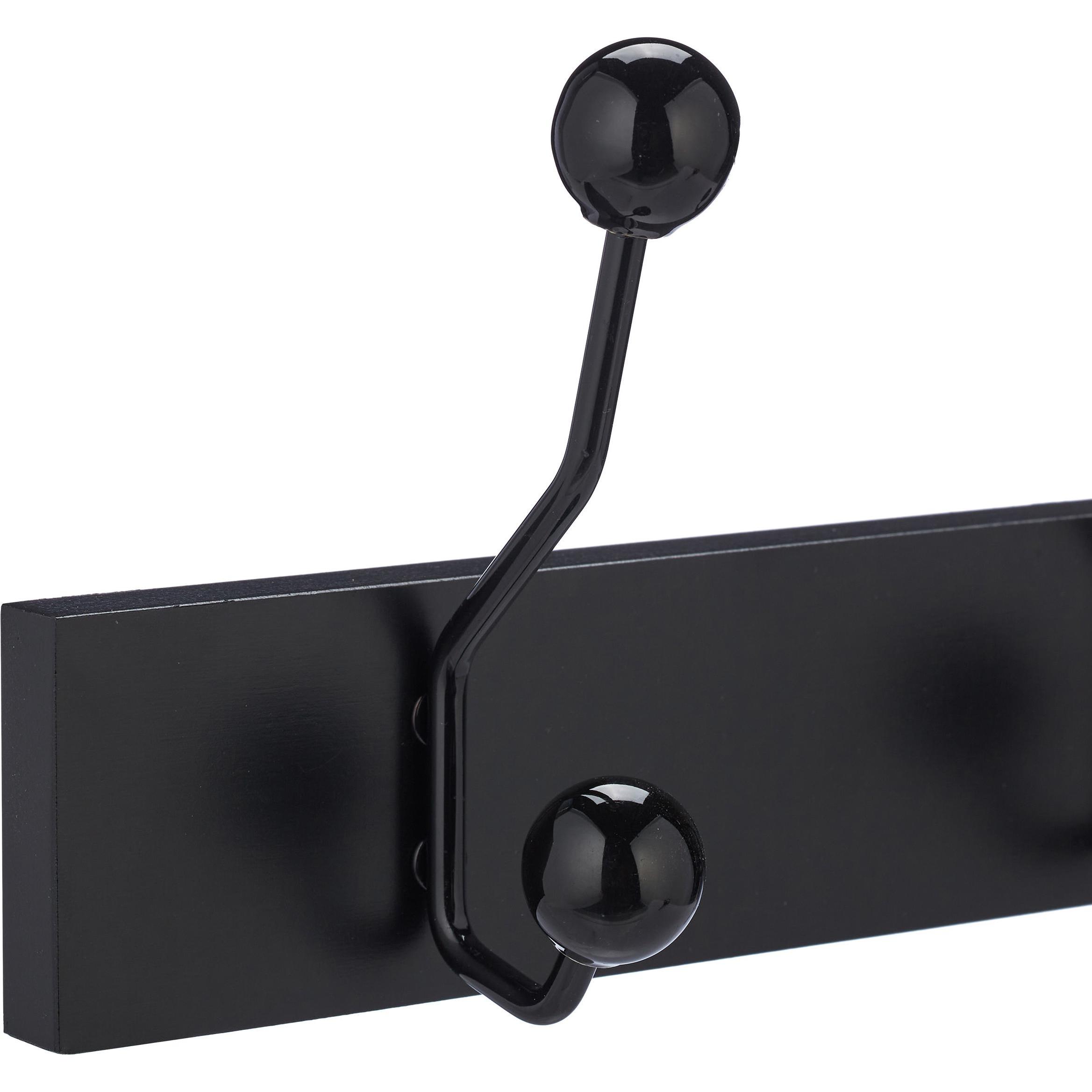 Thumbnail - Relaxdays, Garderobe + Kleiderhaken, Garderobenleiste