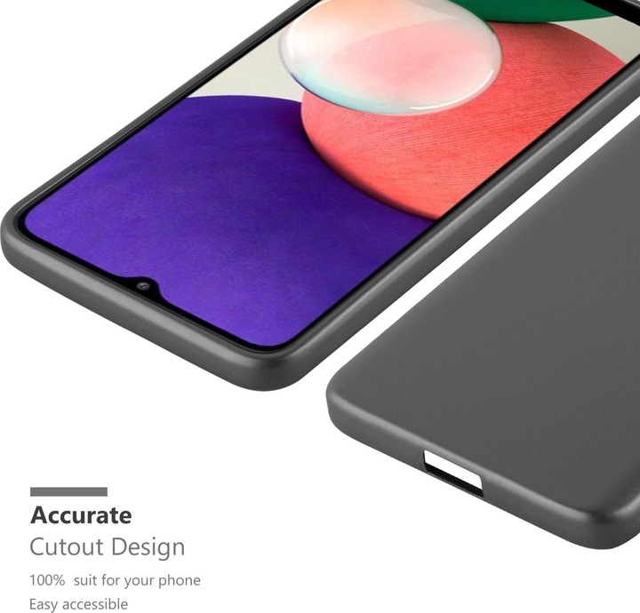 Produktbild Cadorabo TPU Matt Metallic Hülle (Samsung Galaxy A22 5G)