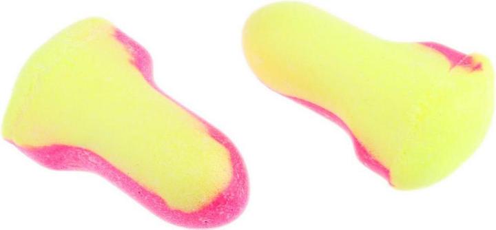 Honeywell Safety Pink, Yellow Disposable Uncorded Ear Plugs, 35dB Rated, 500 Pairs Packung à 500