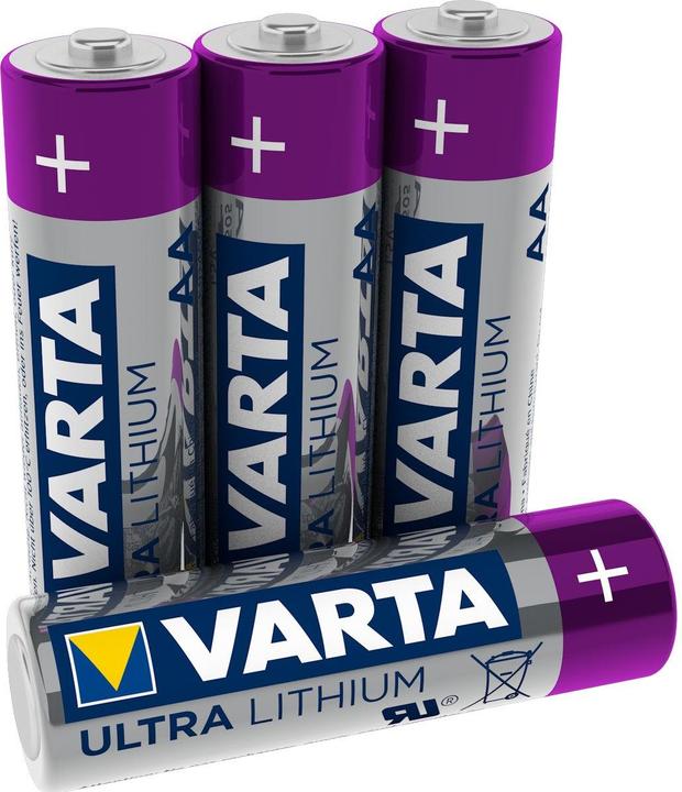 Productafbeelding Varta ULTRA Lithium (4 Pcs., AA, 3000 mAh)