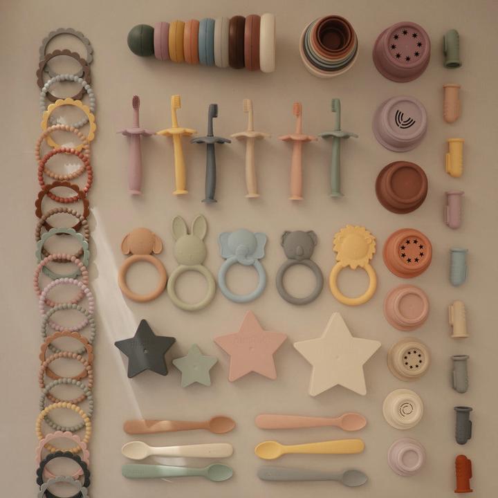 Actual product image Mushie Ivory