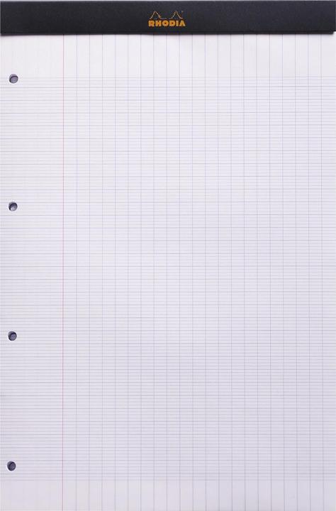 Produktbild Rhodia Blöcke geheftet 80g Basics (A4+)
