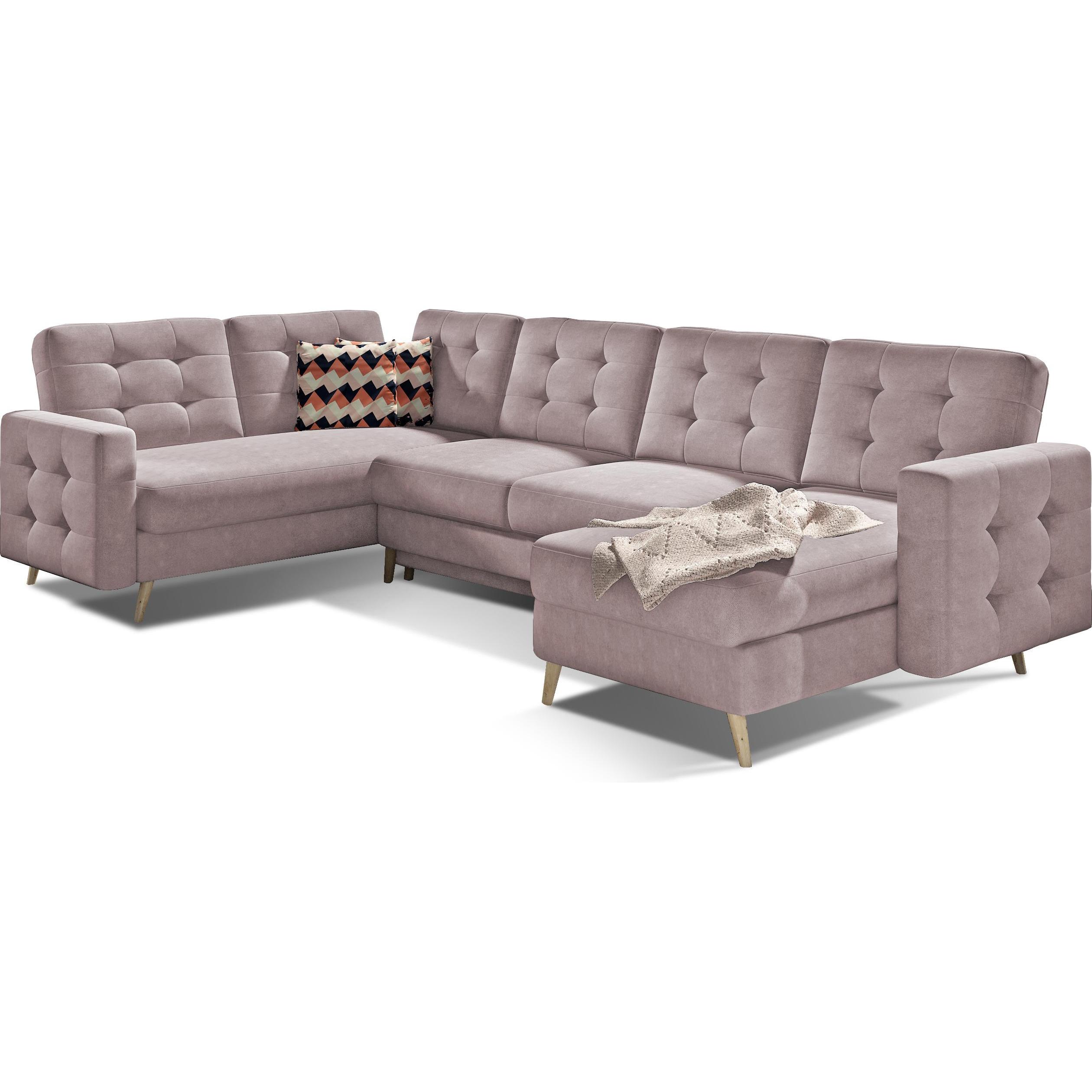 ELTAP, Sofa, Asgard U (Wohnlandschaft, 5-Sitzer, Bettsofa)