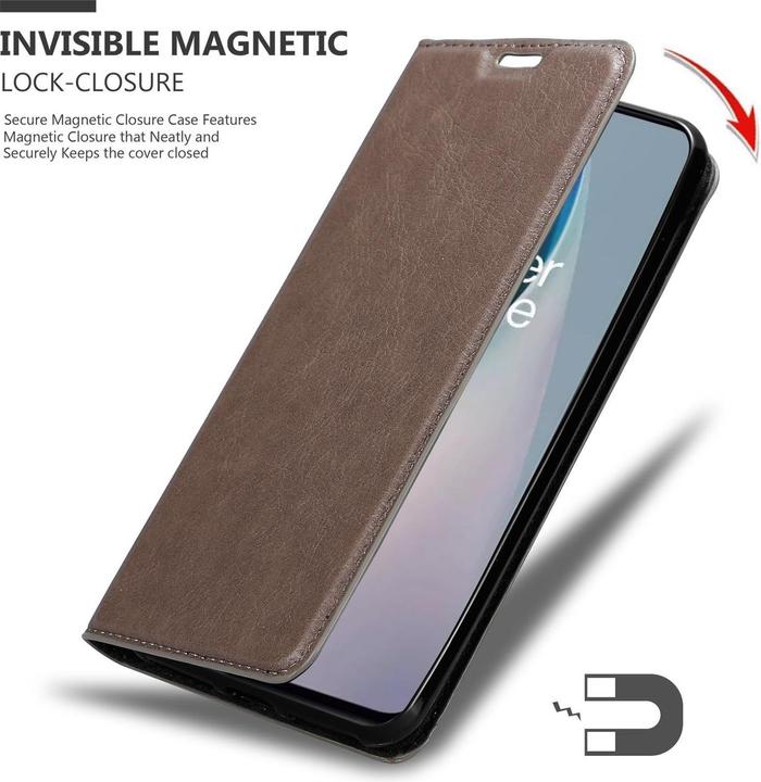 Image du produit Cadorabo Book Couverture magnétique invisible (OnePlus North N100)