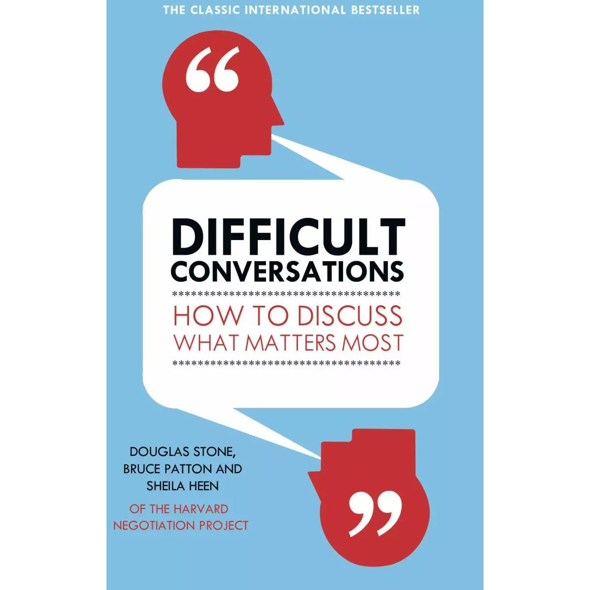 Thumbnail - Difficult Conversations, Ratgeber von Douglas Stone, Sheila Heen, Bruce Patton