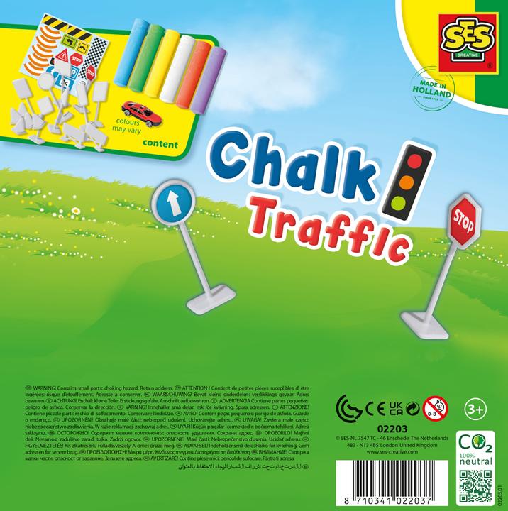 Immagine prodotto Ses Marciapiede in gesso Traffico (Multicolore, 6 x)