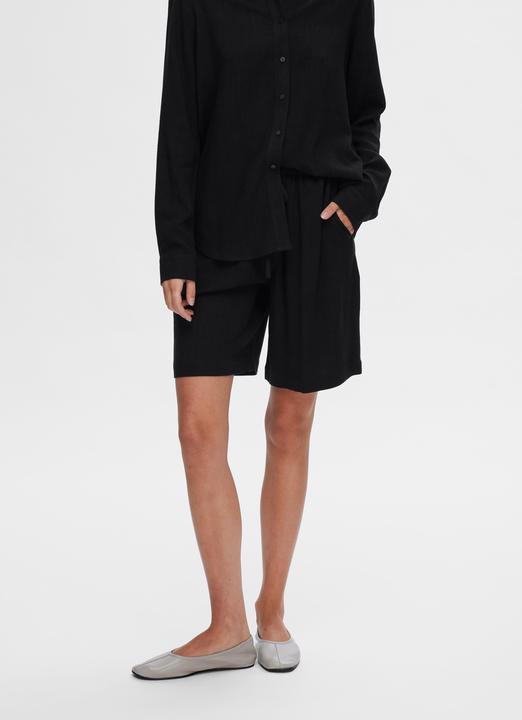 Actual product image Selected Mid Waist Shorts