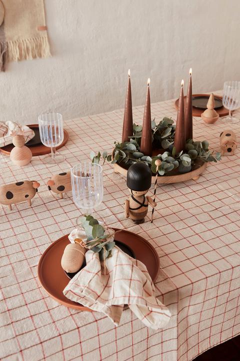 Actual product image OYOY Living Serving tray Inka ø30 x 4.7 cm, Nature