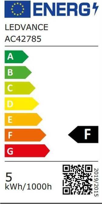 Energy Label Osram Led Star Mr16 (GU5.3, 2.60 W, 210 lm, 1 x, F)