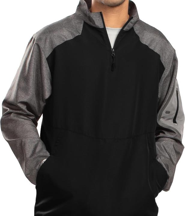 Produktbild Holloway Heren Raider Pullover Shirt, Carbon Prt/Blck, 3XL (3XL)