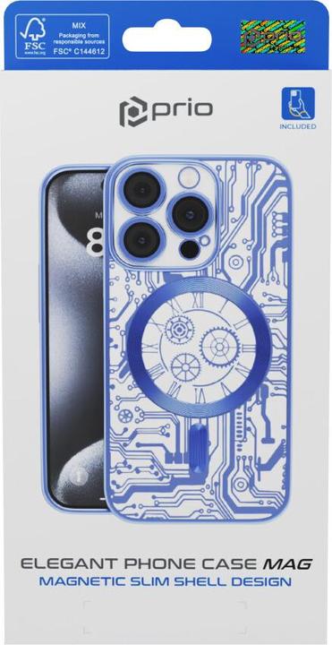 Actual product image prio Elegant mobile phone case for iPhone 14 Pro Max blue (Apple iPhone 14 Pro Max)