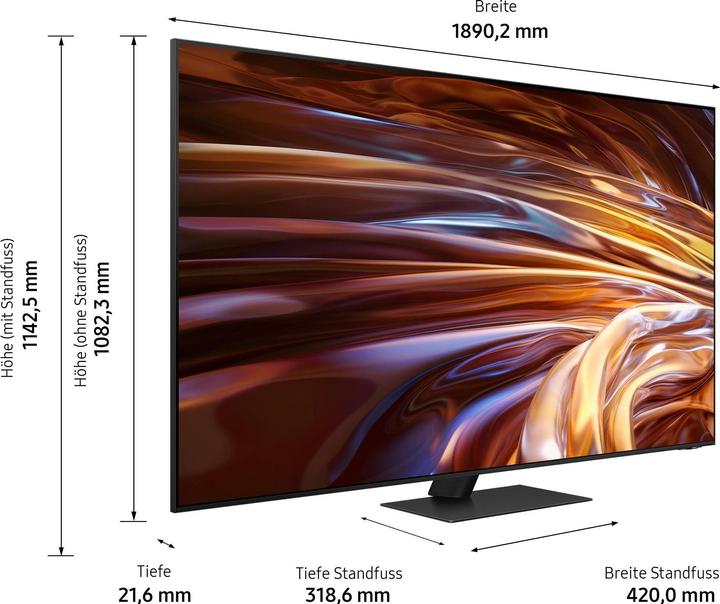 Actual product image Samsung QE85QN95D (85", QN95D, NeoQLED, 4K, 2024)