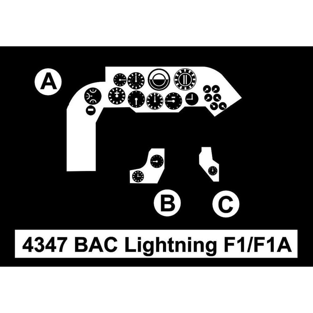CMK BAC Lightning F1/F1A -Cockpit Set
