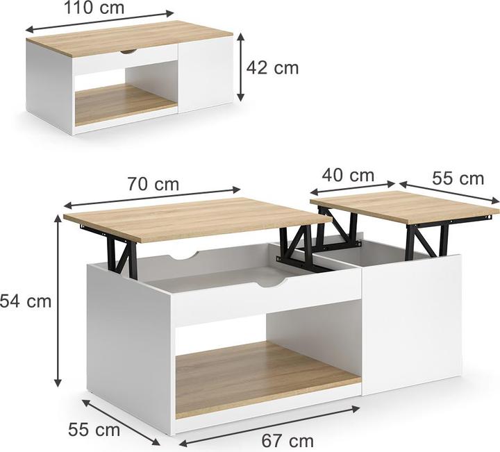 Image du produit Vicco Avela (110 x 55 x 54 cm)