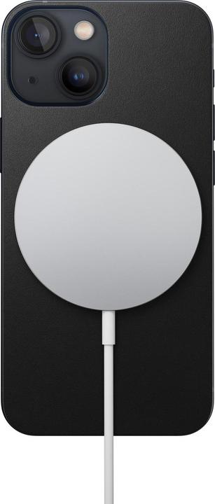 Produktbild Nomad Leather Skin iPhone 13 mini Schwarz (Apple iPhone 13 mini)