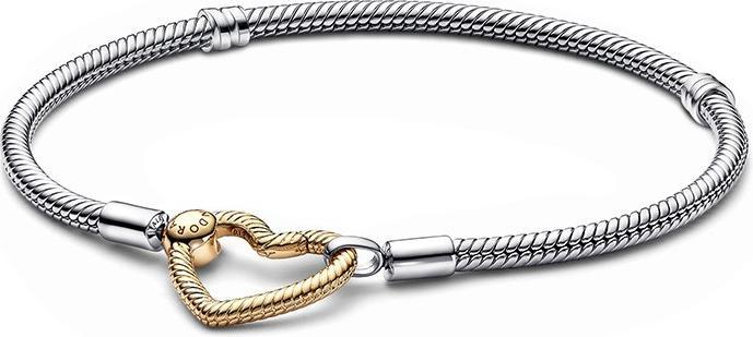 Immagine prodotto Pandora Bracelet (17.10 cm, Argento, Oro 14 carati)