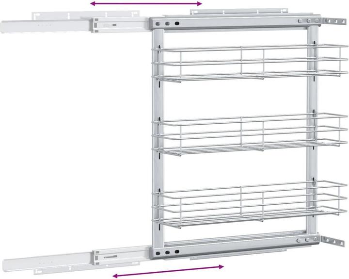 Immagine prodotto vidaXL Nolwenn (3 x, 47 x 11 x 56 cm)