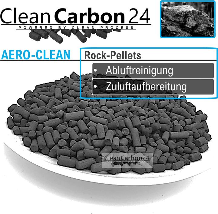 Actual product image Clean Carbon 24 Aktivkohle-Pellets für Raumluftreiniger