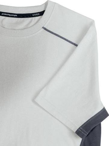 Actual product image Uvex T-shirt suXXeed industry grey, light grey XL (XL)