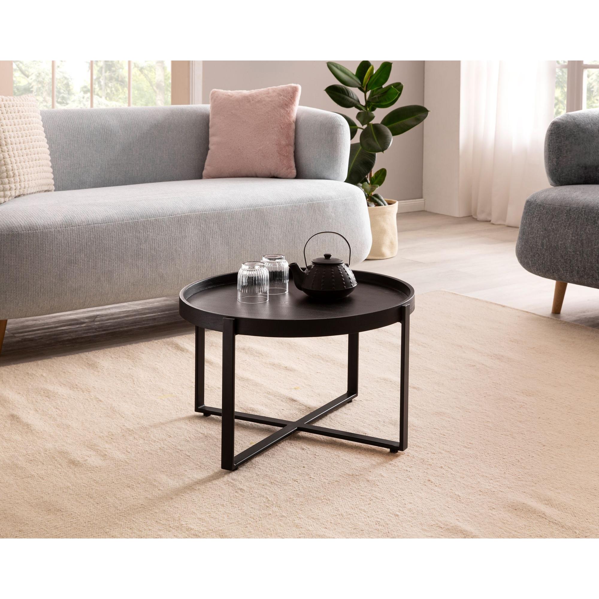 Thumbnail - Wohnling, Couchtisch + Beistelltisch, Isabella (60 x 60 x 35 cm)