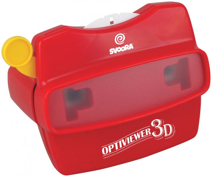 Svoora 3D Optiviewer mit 2 Bildscheiben (Deutsch, Englisch, Französisch, Italienisch)