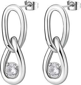 Image du produit Brosway - Timeless dangle earrings made of steel Ribbon BBN41 (Acier)