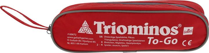Productafbeelding Goliath Toys Triominos To Go '17 - Bordspel (Duits, Engels, Frans, Nederlands, Portugees)
