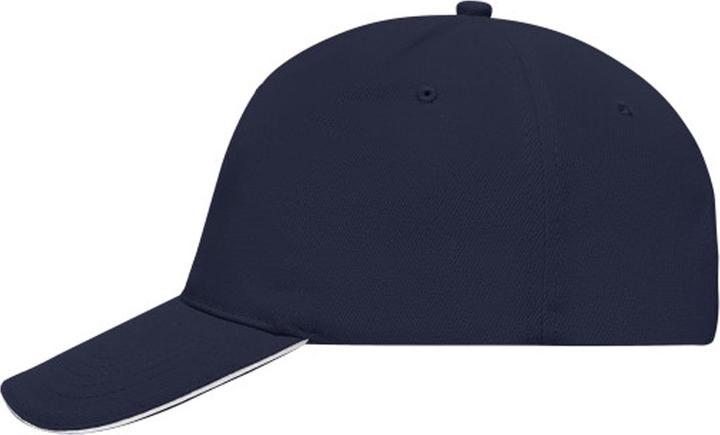 Actual product image Myrtle Beach 5 Panel Sandwich Peak Baseball Cap