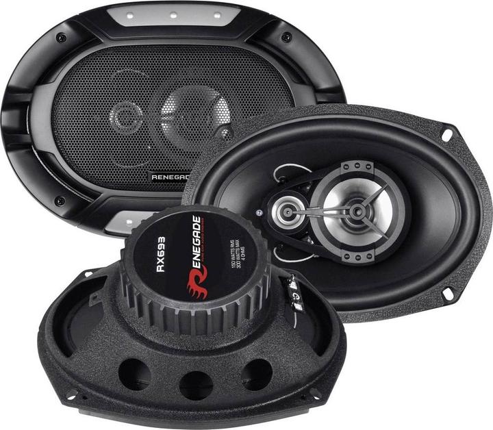 Image du produit Renegade Haut-parleur encastrable triaxial 3 voies (300 W, 15.10 cm, 6 x 9")