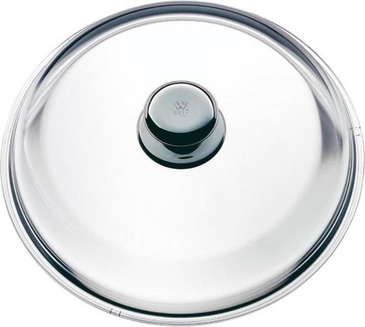 Produktbild WMF Glasdeckel Pfannendeckel 20cm Kochtopfdeckel Ersatzdeckel Metallknauf (20 cm, Glas, Metall)