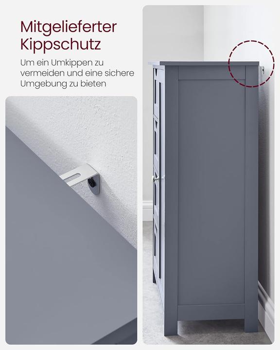 Produktbild Vasagle Felix (55 x 28.50 x 82 cm)