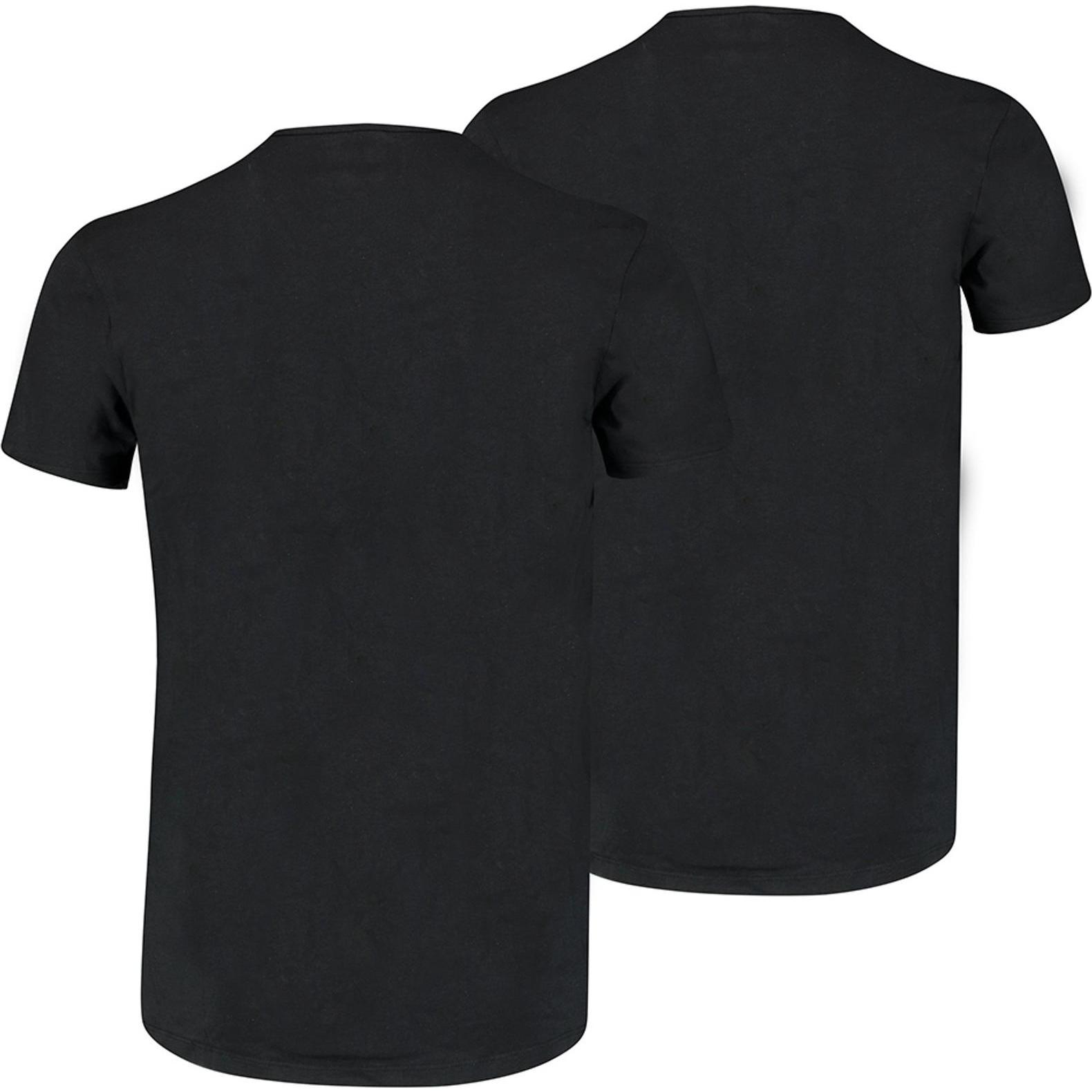 Thumbnail - Puma, Herren, Unterhosen, Basic 2p V-Ausschnitt, Schwarz, (S, 2er Pack)