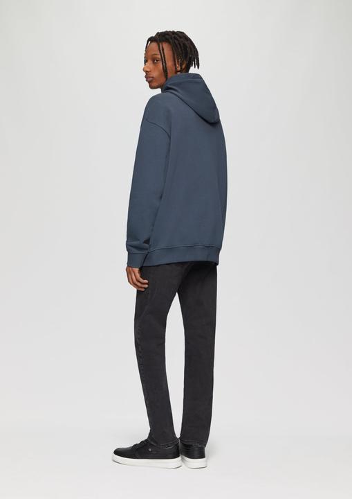 Produktbild s.Oliver Sweatshirt Jacke Sweathirt-Jacke mit Kapuze und Frontdruck (S)