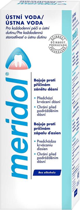 Meridol Bain de bouche pour des gencives saines et une haleine fraîche 400 ml (400 ml, Bains de bouche)
