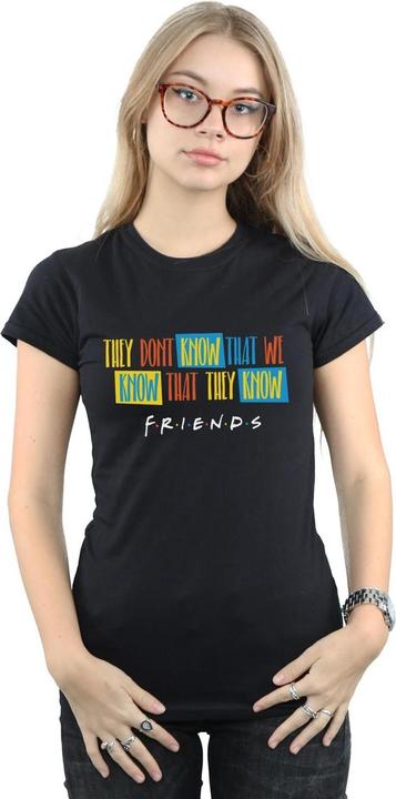 Produktbild Friends They Don't Know Script TShirt (S)