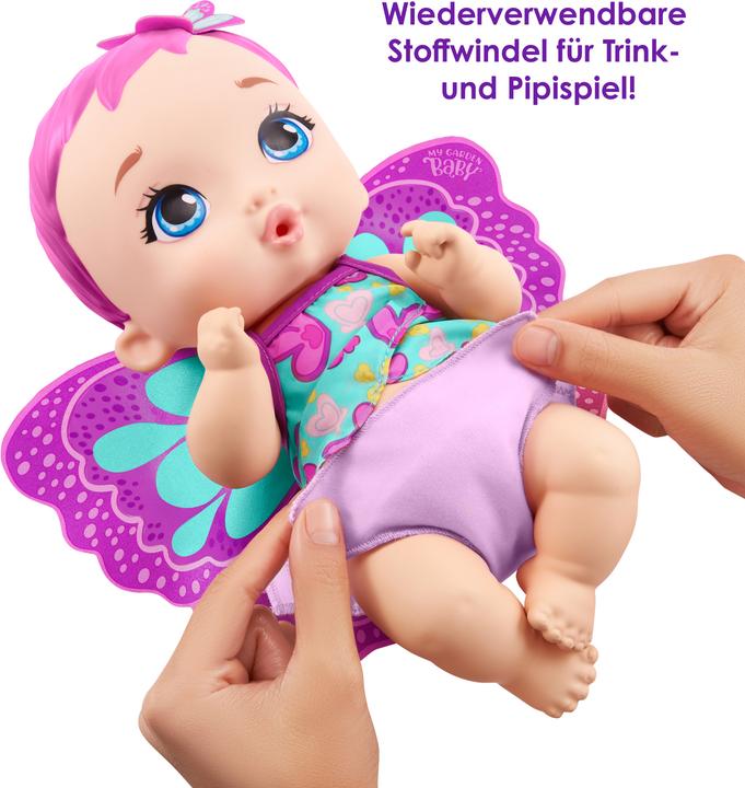 Actual product image My Garden Baby Butterfly baby doll - Purple butterfly