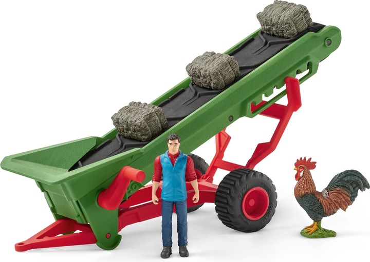 Immagine prodotto Schleich Nastro trasportatore del fieno con agricoltore
