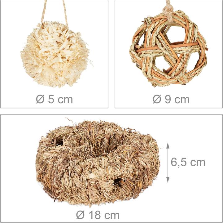 Produktbild Relaxdays Hamsterzubehör Set