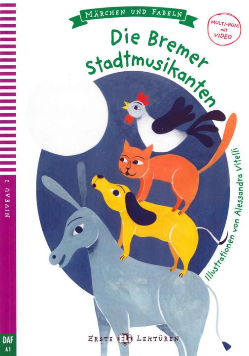 Produktbild Die Bremer Stadtmusikanten. Buch + Multi-ROM (Deutsch, 2017)
