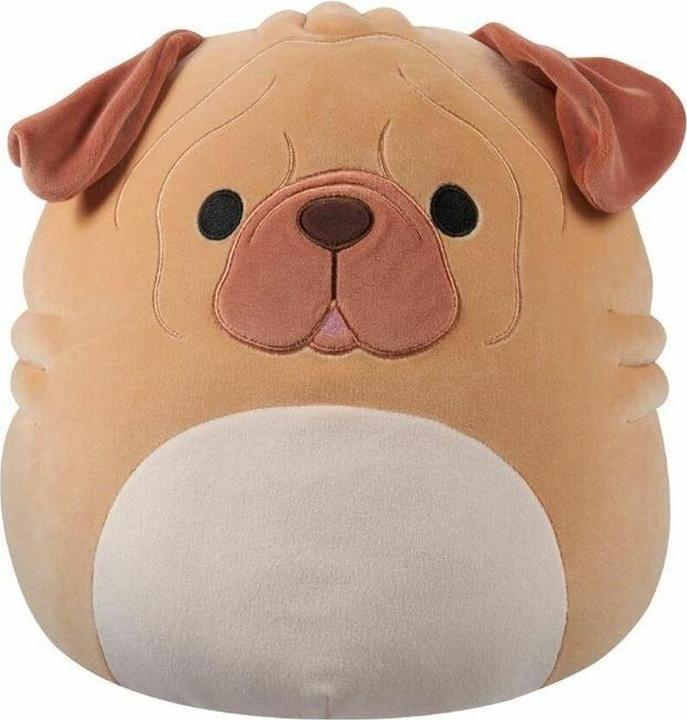 Squishmallows Morton, lo Shar-Pei marrone (30 cm)