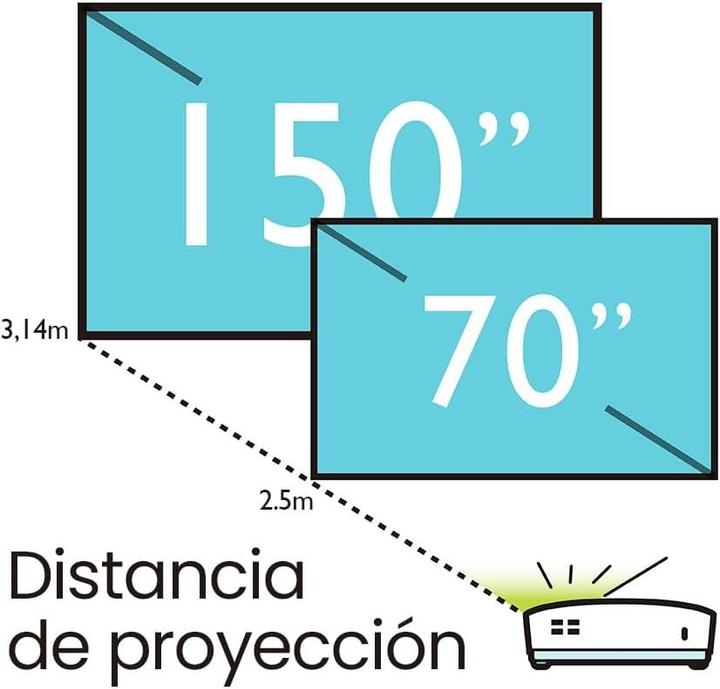 Produktbild BenQ MH5005 (Full HD, 3800 lm, 1.49 - 1.64:1)