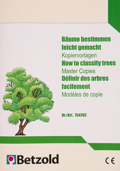 Produktbild Betzold Bäume bestimmen leicht gemacht mit Holzaufstellern (Deutsch)