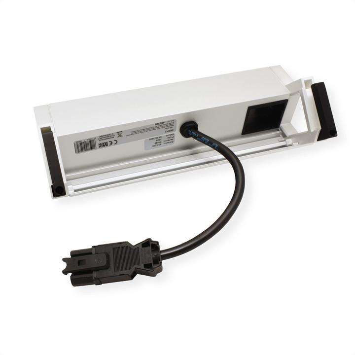 Actual product image Bachmann DESK2 tabletop Power strip (2x, CEE 7/3)
